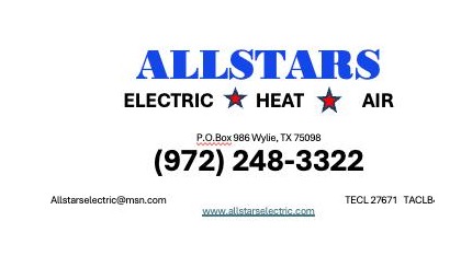 Allstars Electric Heat Air